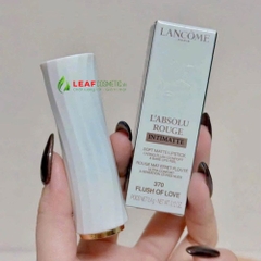 Son Thỏi Lancôme L’Absolu Rouge Intimatte 370 Flush of Love – Màu Hồng Khô (Vỏ Trắng Limited)
