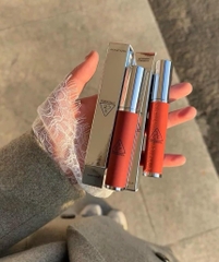 Son Kem Siêu Lì 3CE Whip Red Đỏ Hồng Đất - Hazy Lip Clay