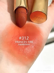 Son Gucci 312 Frances Fire - Rouge À Lèvres Mat Lipstick