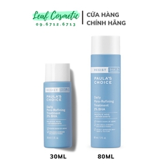 Dung dịch tẩy da chết và thu nhỏ lỗ chân lông Paula's Choice Resist Daily Pore Refining Treatment 2% BHA