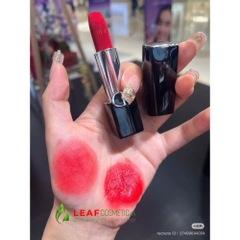 Son Thỏi Dior Rouge Velvet 999 - Đỏ Tươi  (Nắp Nam Châm)
