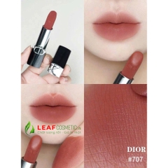 Son Thỏi Dior Rouge Velvet 707 As De Coeur – Cam Đất (Nắp Nam Châm)