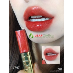 Son Kem Dior Rouge Dior Sequin Liquid Duo 747 – Đỏ San Hô (Limited Edition)