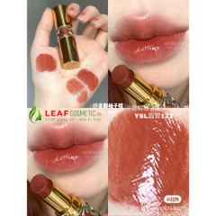 Son Dưỡng YSL Rouge Volupte Shine 122 Brick Brown - Cam Đỏ Đất