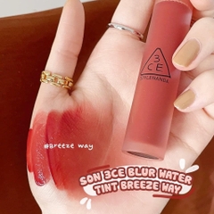 Son Kem Lì 3CE Breeze Way Cam Chín Tươi - Blur Water Tint