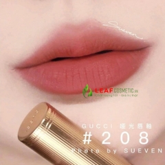 Son Thỏi Gucci Matte 208 They Met in Argentina - Hồng Cam Đất