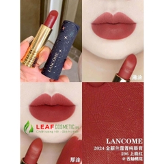 Son Lancome L'Absolu Rouge Drama Matte 296 Rouge Dramaphoria - Đỏ Đất