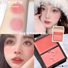 Má Hồng PaTrick Ta Double-Take Cream And Powder Blush Duo