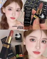 Son CHANEL Rouge Coco 104 Mademoiselle Mini - Hồng Đất Nude