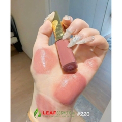 Son Kem Dior Rouge Dior Sequin Liquid Duo 220 – Hồng Cam Đất Có Nhũ (Limited Edition)