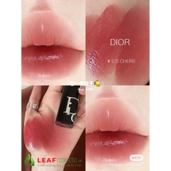Son Thỏi Dior Addict Hydrating Shine 525 Cherie - Hồng Đào