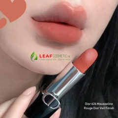 Son Thỏi Dior Rouge Dior Veil 626 Mousseline - Cam Gạch