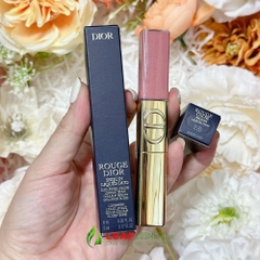 Son Kem Dior Rouge Dior Sequin Liquid Duo 220 – Hồng Cam Đất Có Nhũ (Limited Edition)