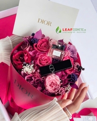 Set Quà Tặng Son Dior Fullsize - Nước Hoa Dior Essence Mini & Bó Hoa Miss Dior Limited 2025