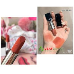 Son Thỏi Dior Rouge Velvet 314 Grand Bal - Cam Gạch (Nắp Nam Châm)
