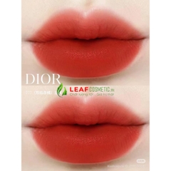 Son Thỏi Dior Rouge Velvet 777 Fahenheit – Màu Đỏ Cam