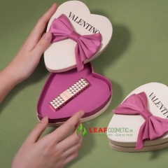 Set Valentino Limited 2025 – Son Dưỡng Rosso Valentino Lip Balm 120R - Hồng Đất + Hộp Trái Tim