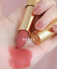 Son Thỏi Gucci 208 They Met in Argentina Rouge À Lèvres Mat - Hồng Cam Đất