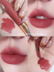 Son Kem Lì Gucci Rouge Liquid Matte Màu 203 Mildred Rosewood (New)