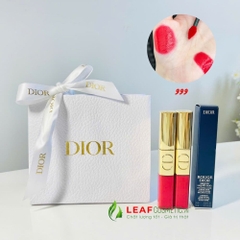 Son Kem Dior Rouge Dior Sequin Liquid Duo 999 - Đỏ Tươi  (Limited Edition)
