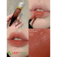 Son Kem Louboutin 343F Terakotakiss Hồng Cam Đất – Rouge Louboutin Matte Fluids