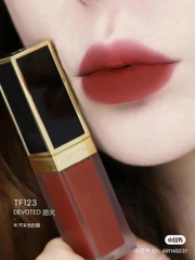 Son Kem Tom Ford Liquid Lip Luxe Matte 123 Devoted - Đỏ Đất