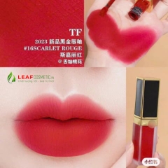 Son Kem Tom Ford Liquid Lip Luxe Matte 16 Scarlet Rouge – Đỏ Thuần