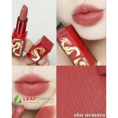 Son Shu Uemura Rouge Unlimited Kinu Matte Lip Color KM BG 933 - Cam Đất Ánh Đỏ (Vỏ Rồng Limited)