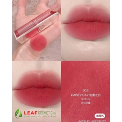 Son Thỏi 3CE Blur Matte Lipstick Misty Day - Màu Hồng Tím San Hô