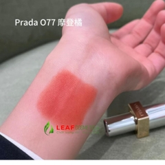 Son Thỏi Prada Monochrome Hyper Matte Lipstick 077 Arancio - Cam Cháy