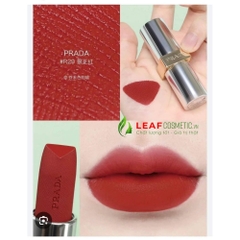 Son Thỏi Prada Monochrome Hyper Matte Lipstick R29 Pompei - Đỏ Cherry