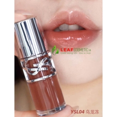 Son YSL Loveshine Plumping Lip Oil Gloss 04 Honey Pure Love - Cam Nude
