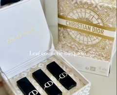 Set Quà Valentine 2026 - Set Son Dior Mini Rouge Lipstick Gift 3 Món