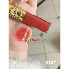 Son Kem Dior Rouge Dior Sequin Liquid Duo 747 – Đỏ San Hô (Limited Edition)