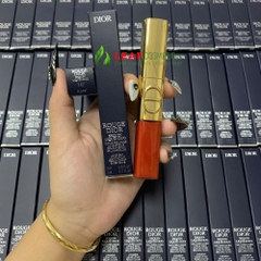 Son Kem Dior Rouge Dior Sequin Liquid Duo 747 – Đỏ San Hô (Limited Edition)