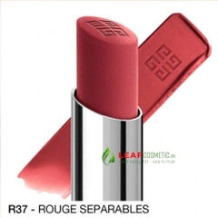 Son Thỏi Givenchy Le Rouge Velvet Matte R37 - Đỏ Tươi