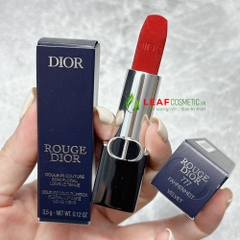 Son Thỏi Dior Rouge Velvet 777 Fahenheit – Màu Đỏ Cam