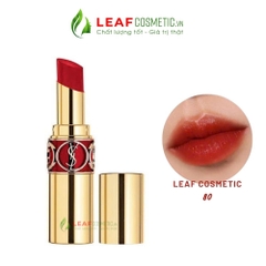 Son Dưỡng YSL Rouge Volupte Shine 80 Chili Tunique - Đỏ Gạch