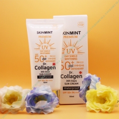 Kem chống nắng sáng da collagen 365