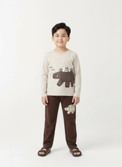 Bộ cotton trẻ em - bé trai ĐB003 2/10