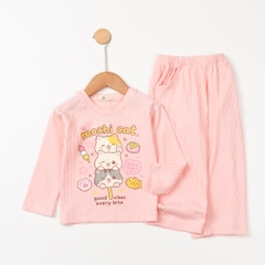Bộ cotton TE-bé gái ĐG003 2/10 TSD05
