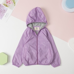 Áo gió trơn Bé trai, bé gái chun kẹp size 2/7 tuổi