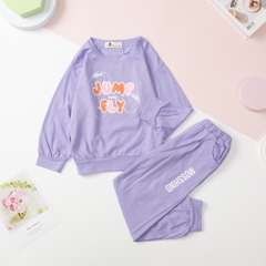 Bộ BG thu đông chữ Jump Fly 1/5