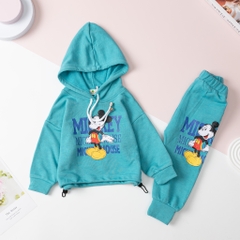 Bộ BG nỉ mũ Mickey 3/10