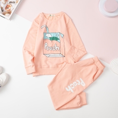 Bộ nỉ da cá BG Peach 9/14