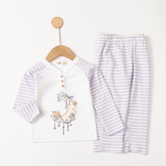 Bộ cotton trẻ em-bé gái ĐG003 2/10