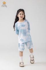 H524 Bộ BT, BG ngắn tay loang 2/12
