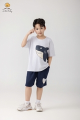 H479 Bộ cotton BT khủng long gai 2/10