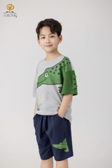 H479 Bộ cotton BT khủng long gai 2/10