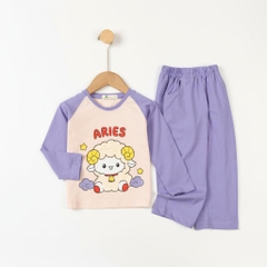 Bộ cotton trẻ em - bé gái ĐG003 2/10